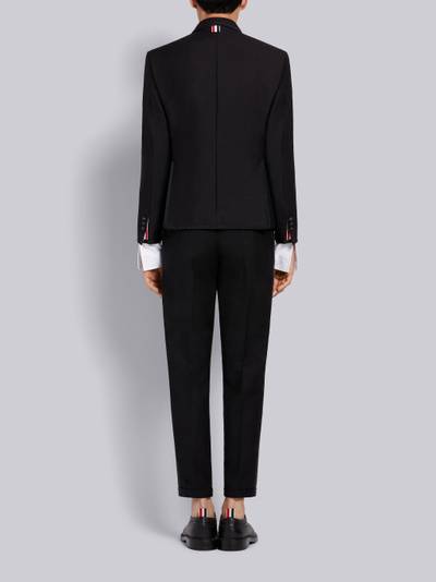 Thom Browne Black 3-Ply Wool Mohair High Armhole Tuxedo outlook