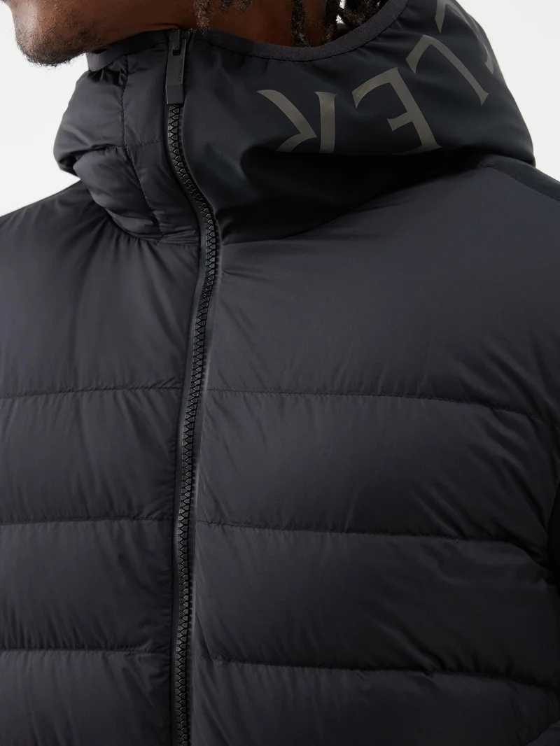 Hybrid quilted hooded jacket - 4