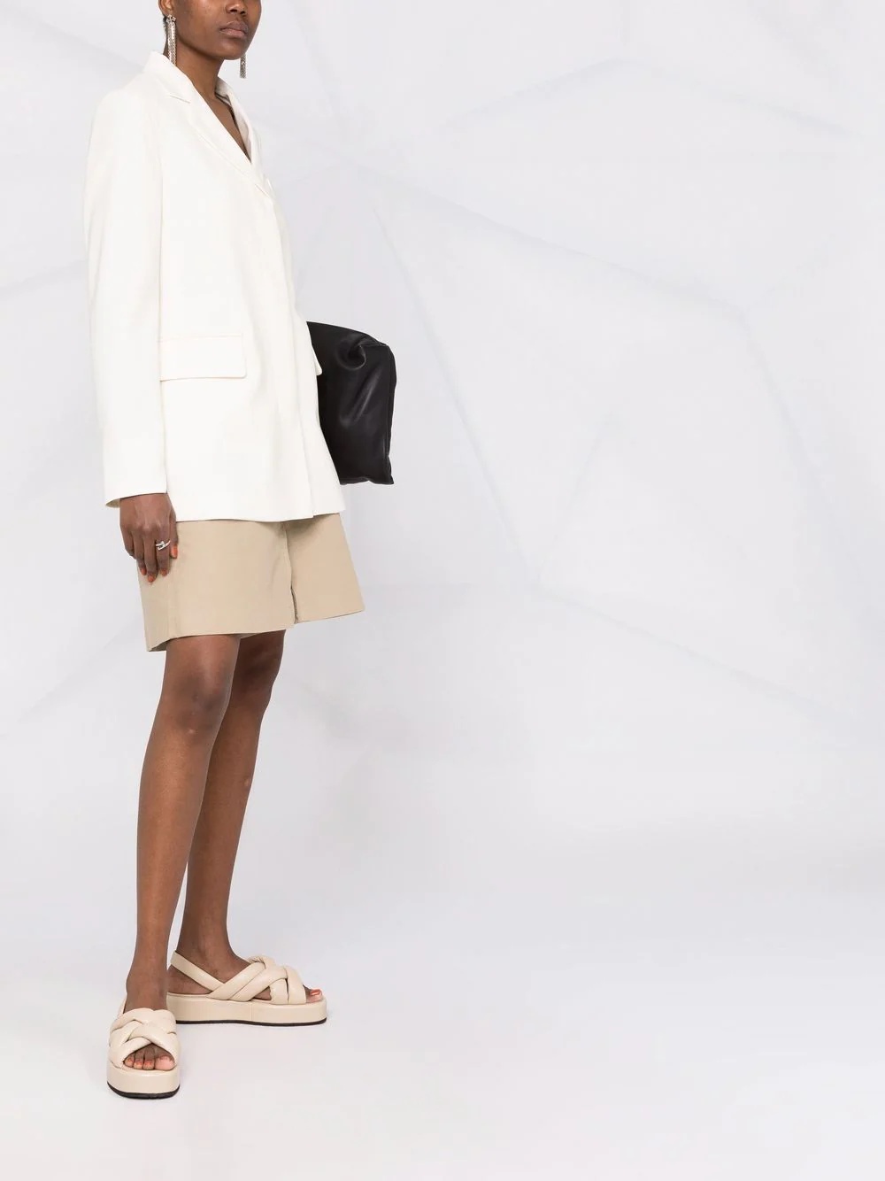 tailored single-breasted blazer - 6