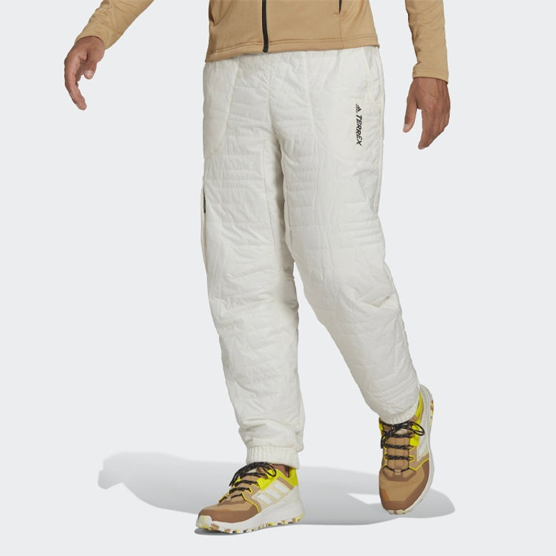 adidas adidas Terrex Outdoor Stay Warm Bundle Feet Sports Pants/Trousers/Joggers White GQ3681 outlook