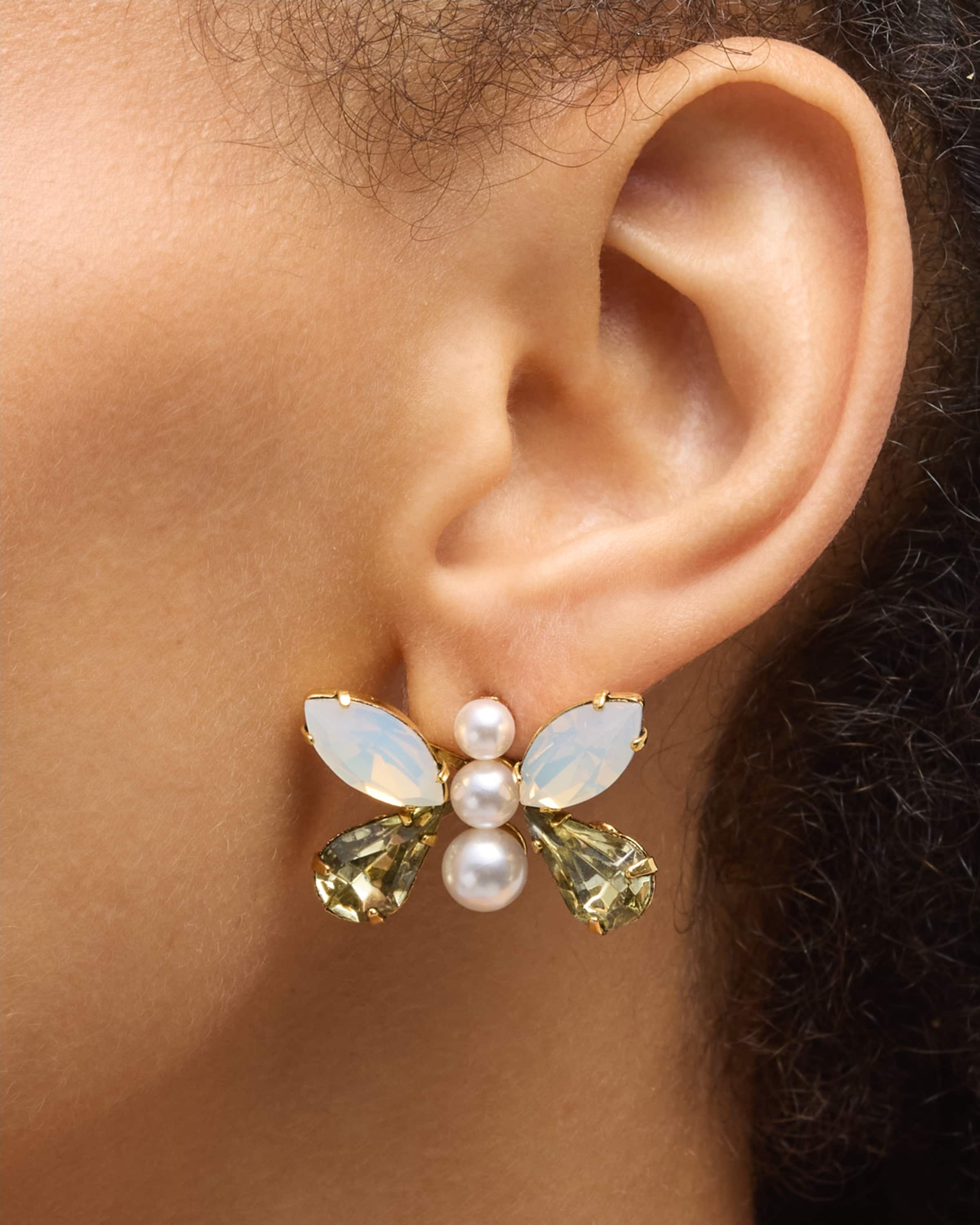 Alessia Butterfly Stud Earrings - 2