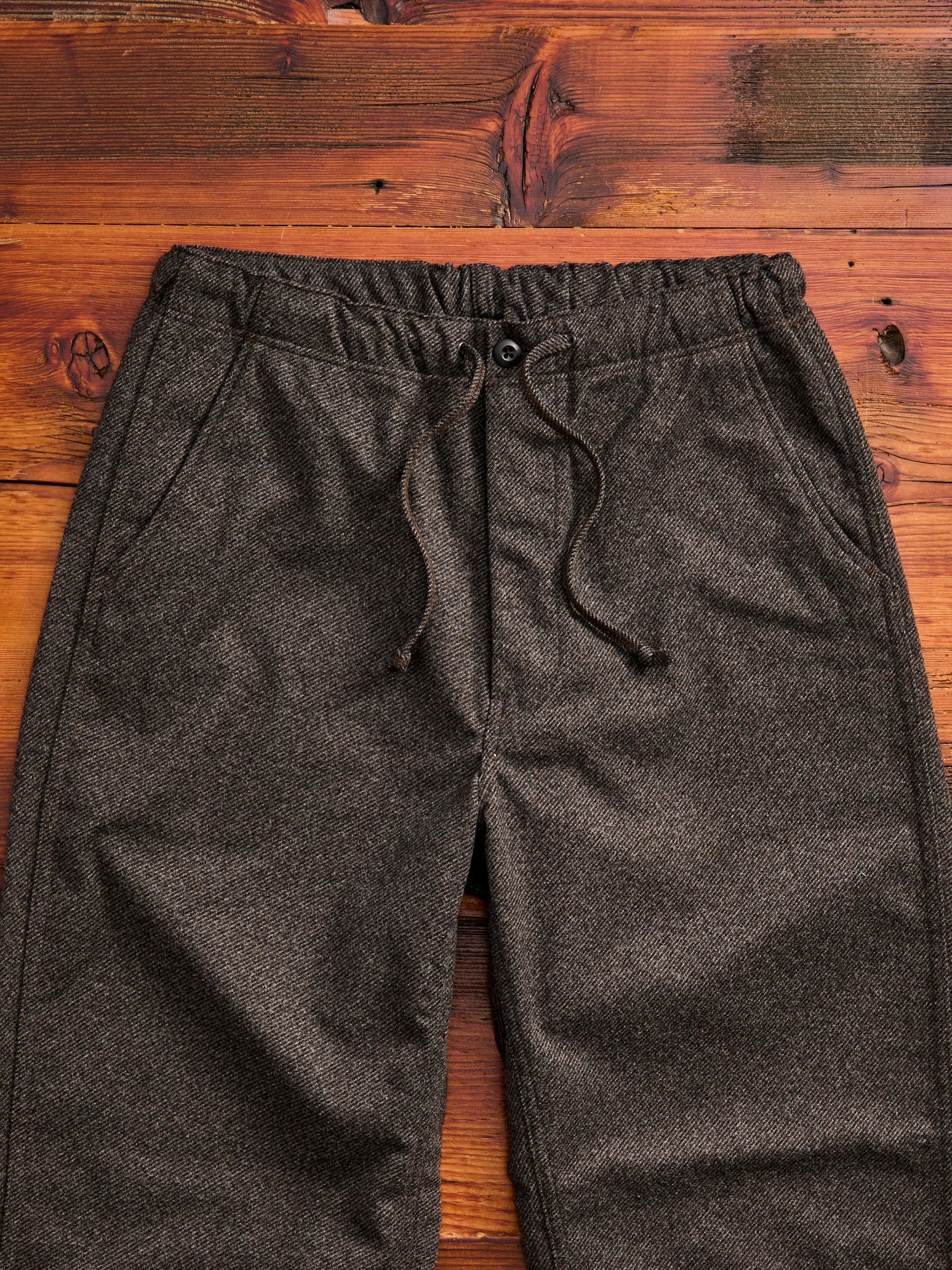 New Yorker Pants in Brown Tweed - 3