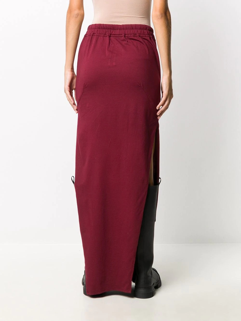 drawstring maxi skirt - 4