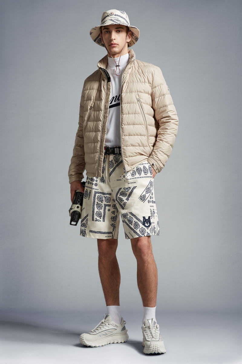 Moncler Bandana Print Shorts outlook
