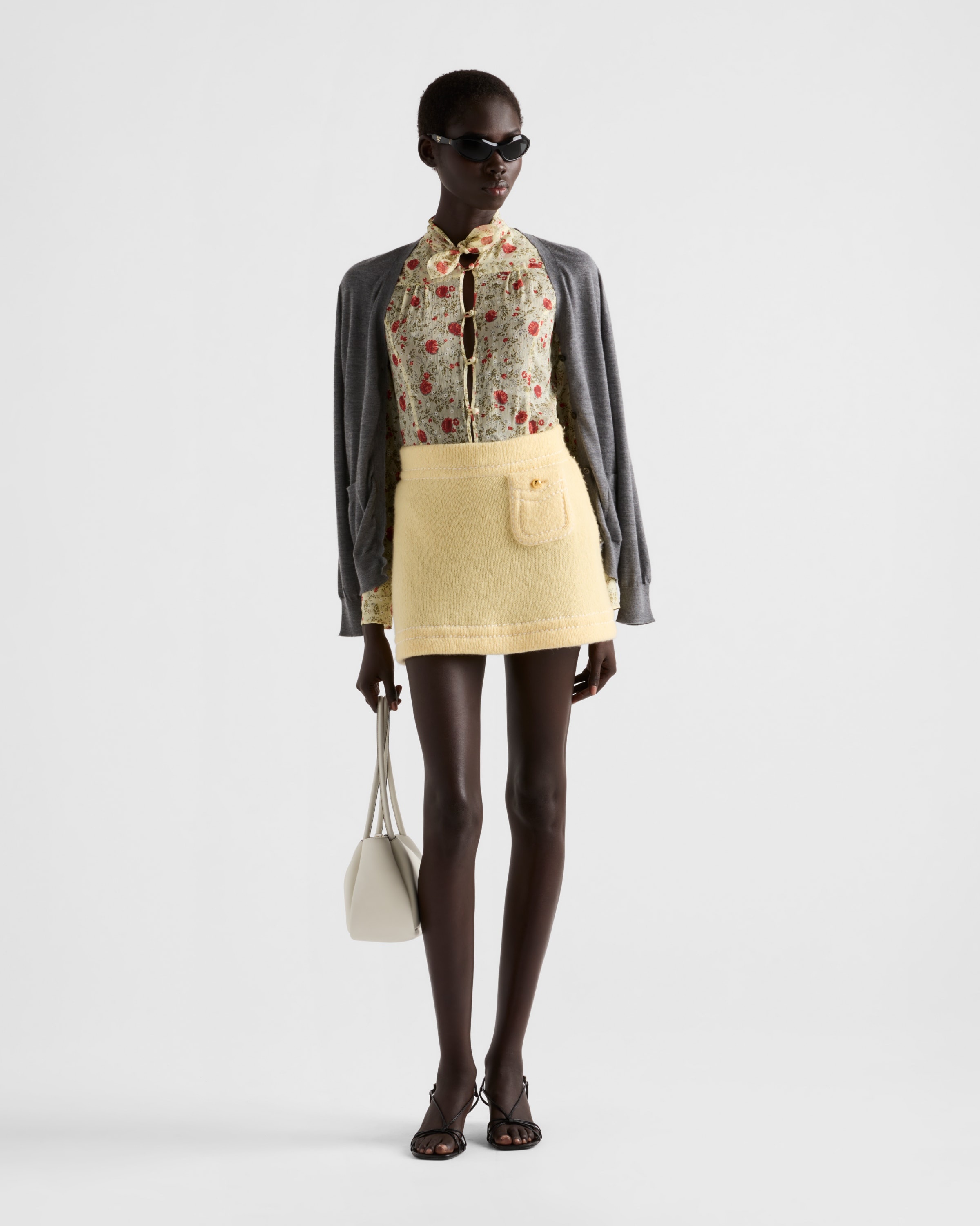 Cashmere miniskirt - 2