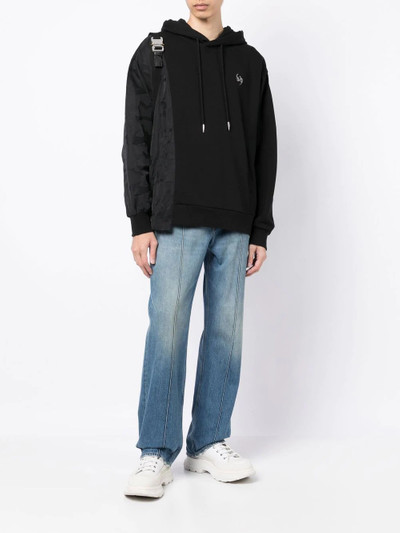 FENG CHEN WANG logo-embroidered hoodie outlook