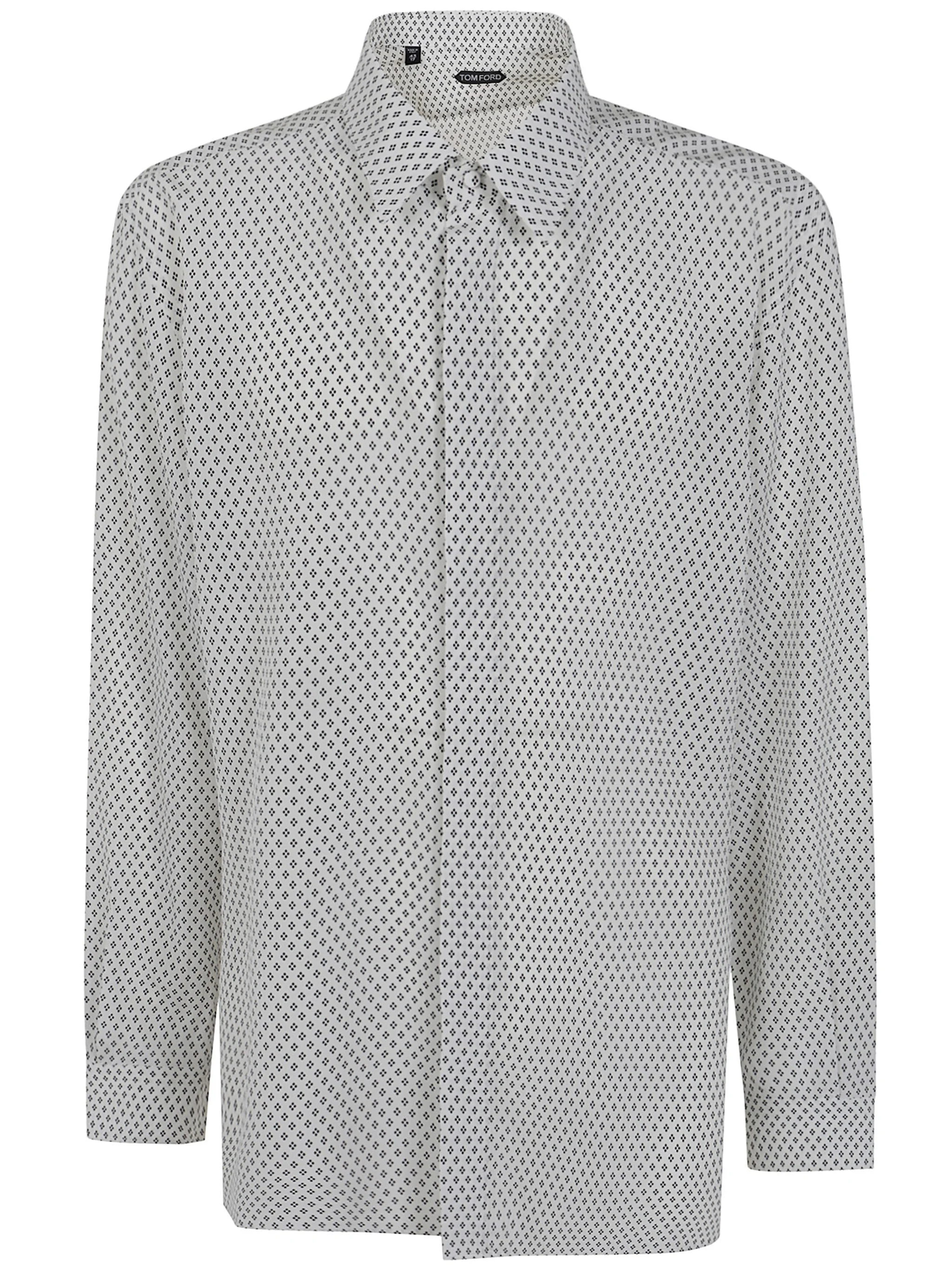 Shirt Fluid Fit "Diamond Print" - 1