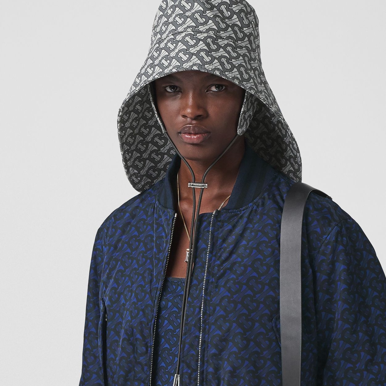 Monogram Print Cotton Fisherman Hat - 3