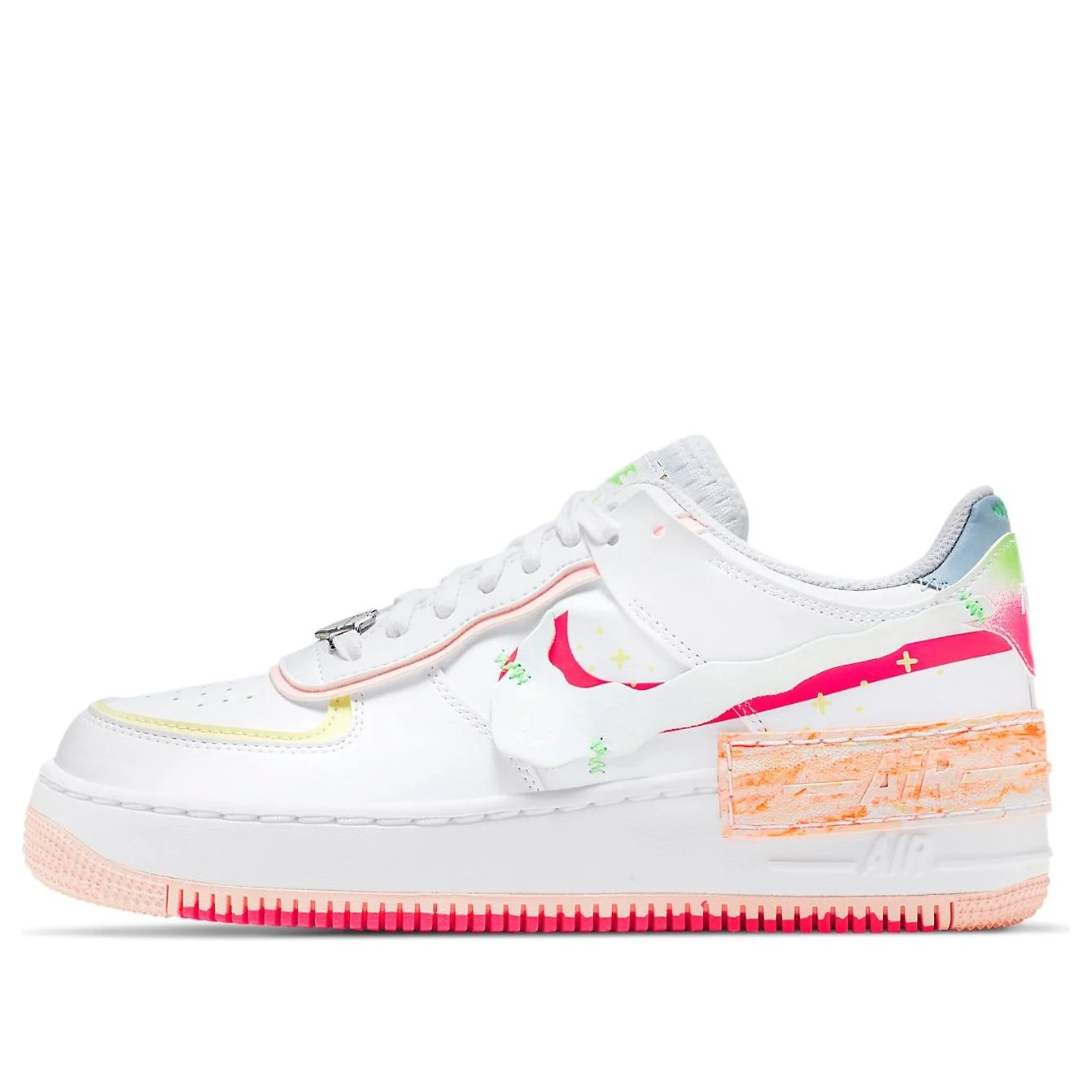 (WMNS) Nike Air Force 1 Shadow 'Ghost Swoosh' DV1364-111 - 1