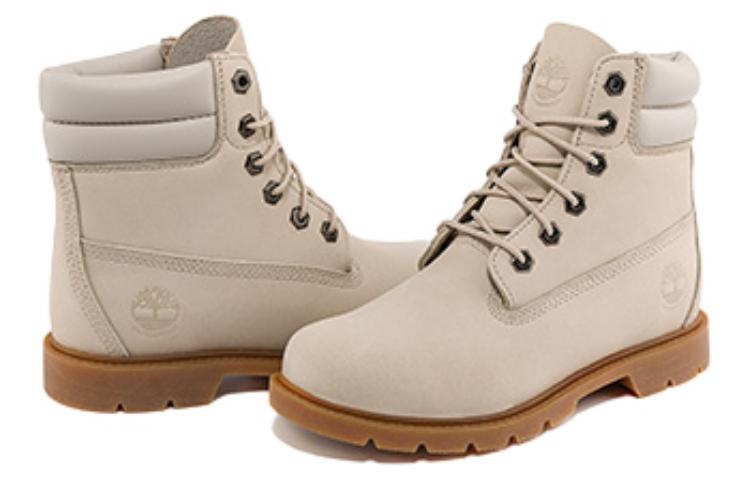 (WMNS) Timberland Linden Woods 6 Inch Waterproof Boots 'Beige' A2G5EW - 3