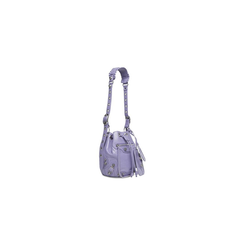 Women's Le Cagole Xs Bucket Bag  in Lilac 3