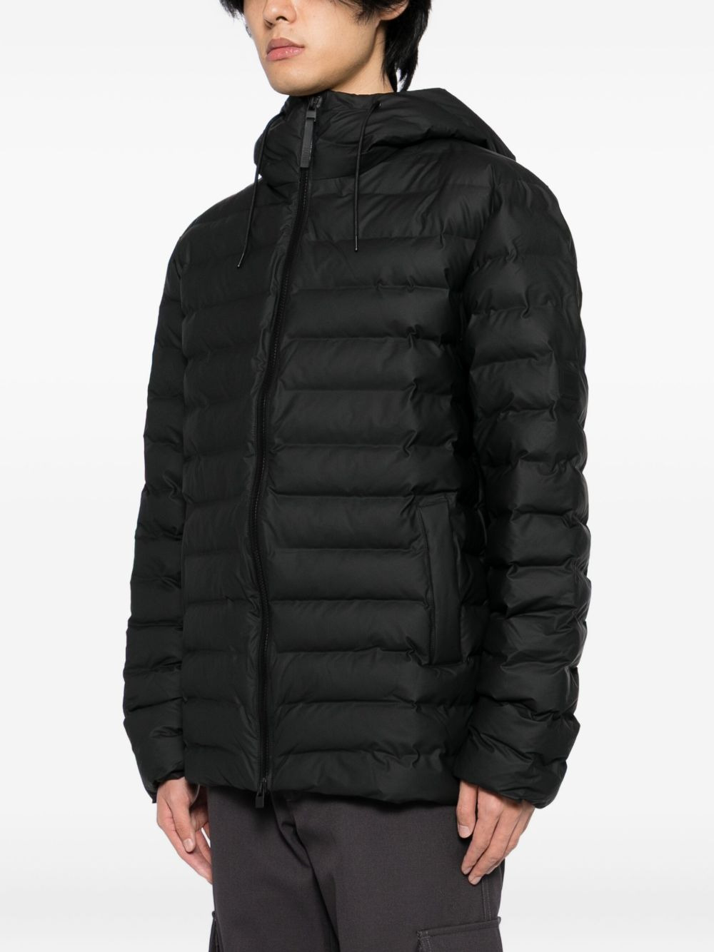 logo-patch jacket - 3