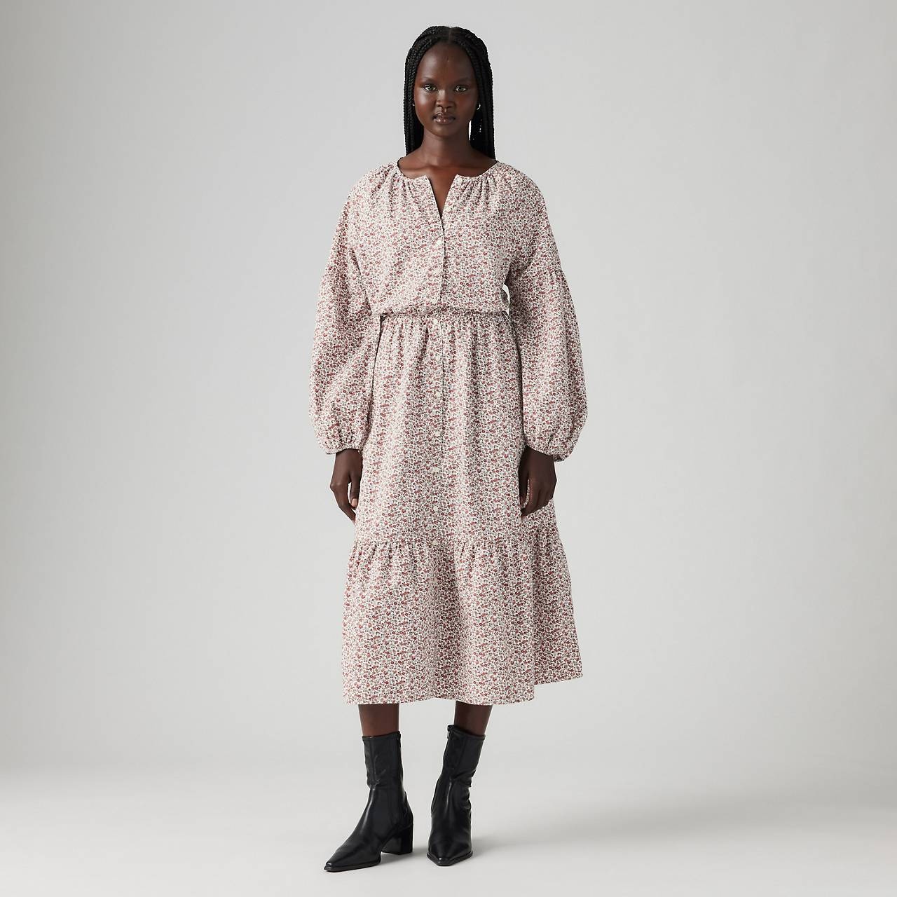 chinese dress ladies Jolene Maxi Dress – MissMuse Co main image 1