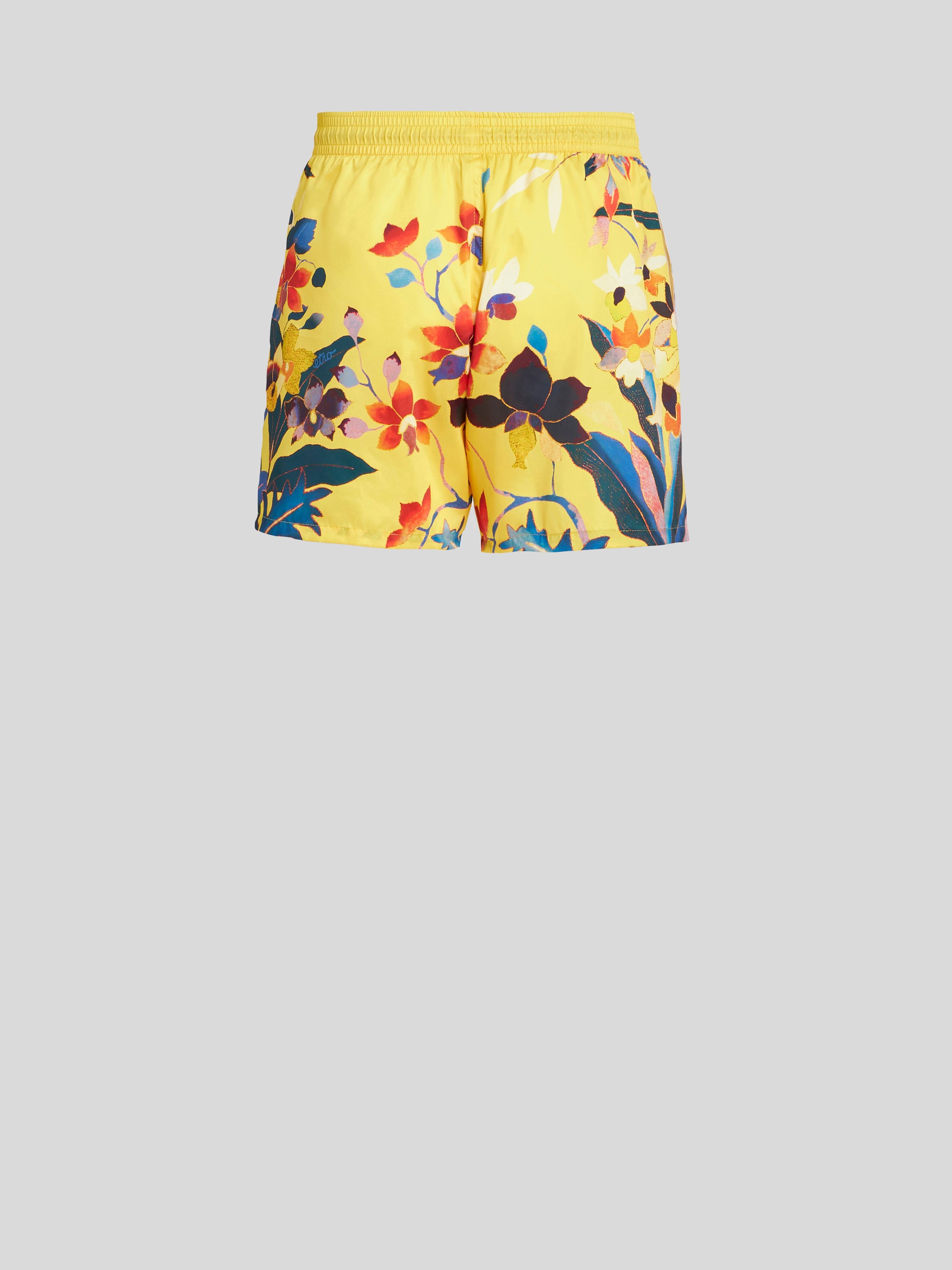 COSTUME WITH LEAFY FLORAL PRINT - 5