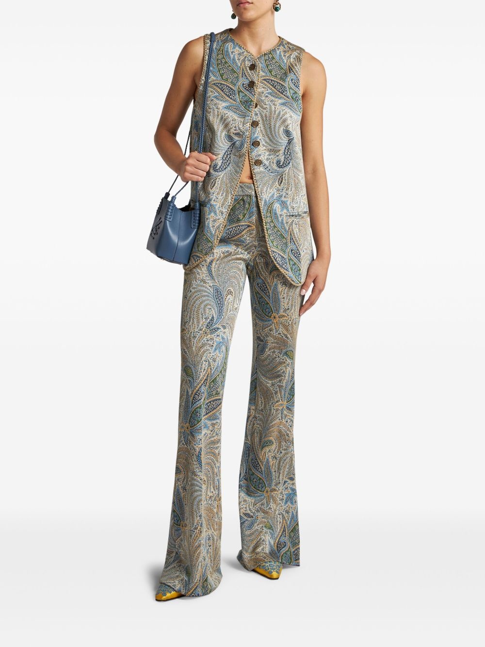 jacquarded waistcoat - 2