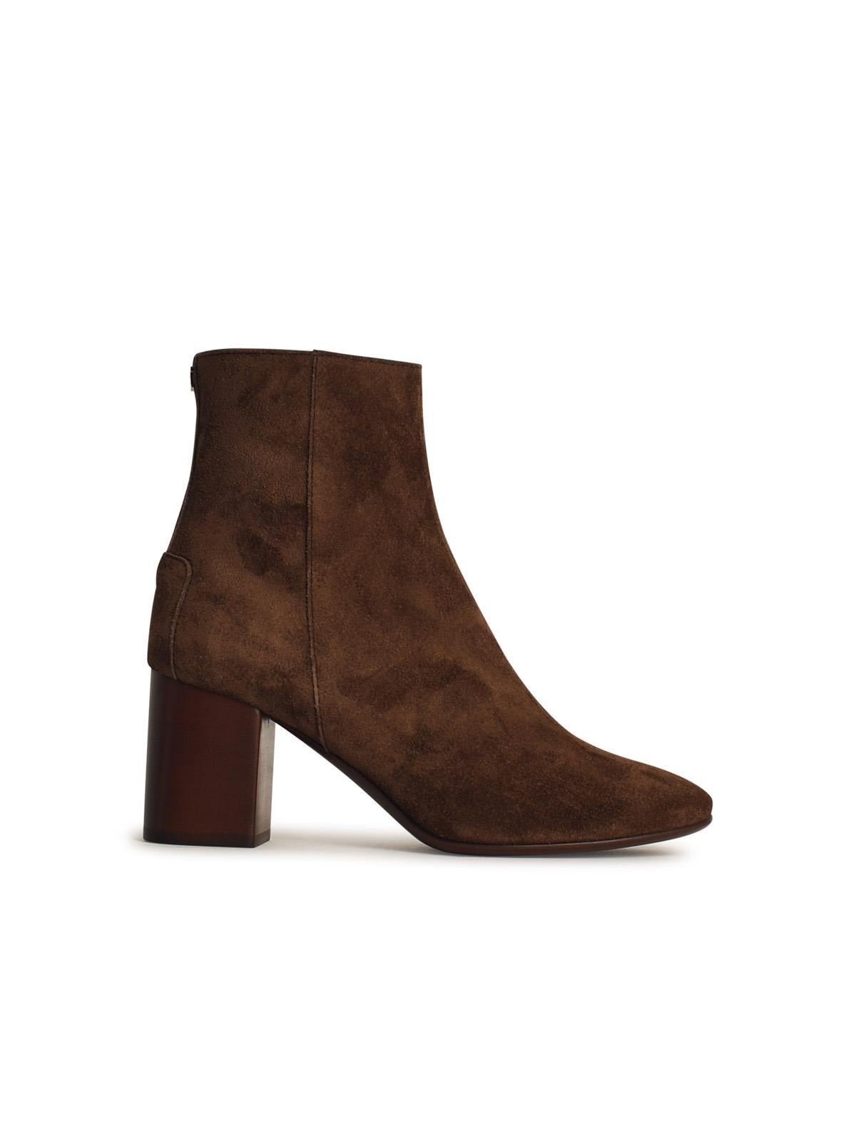 Tod's Brown Suede Ankle Boots Woman - 1