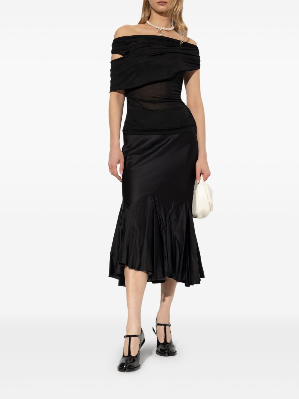 draped top - 2