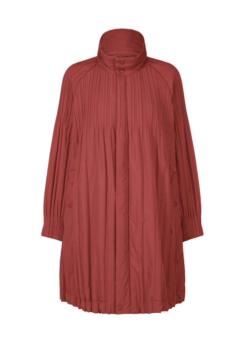 PADDED PLEATS COAT 1
