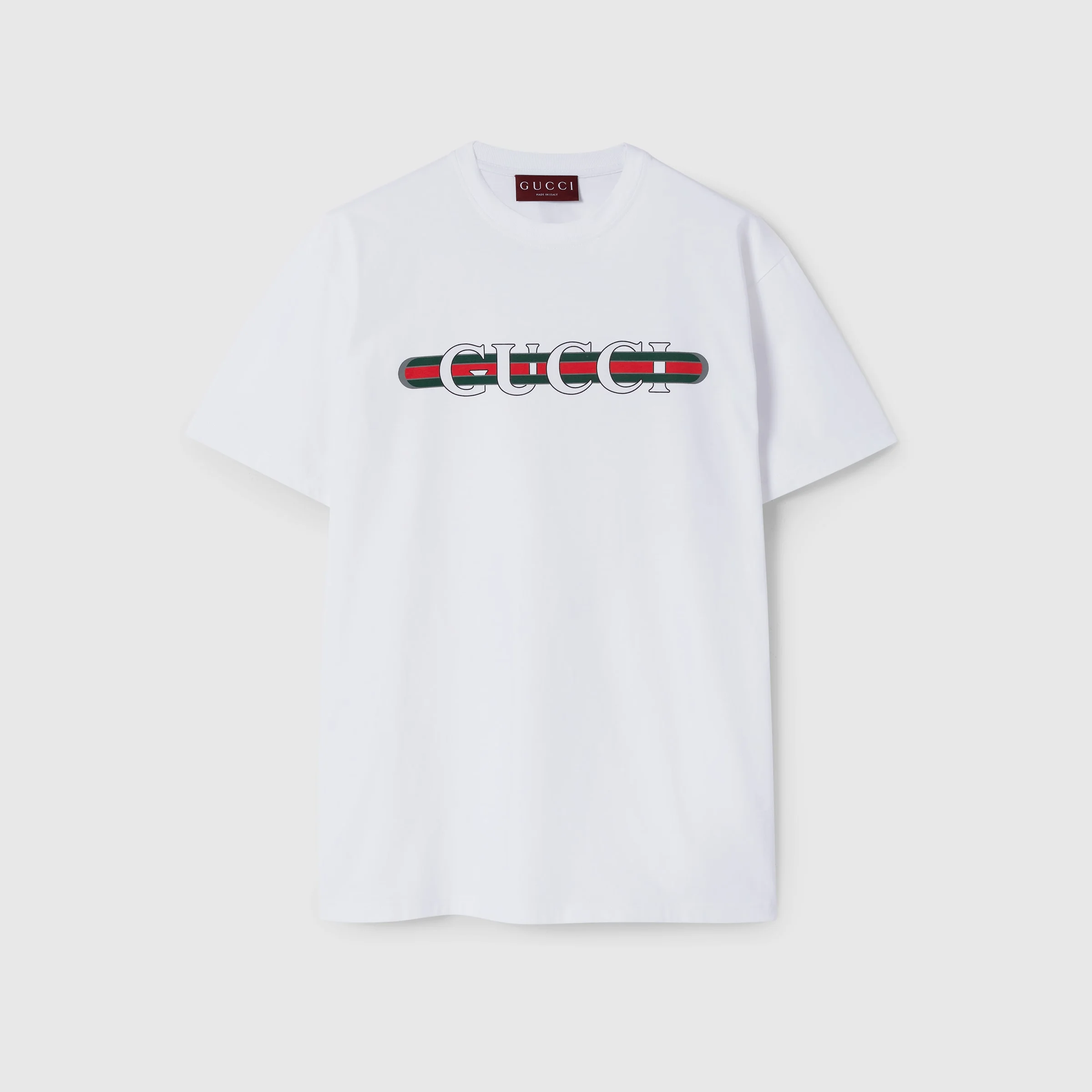 Gucci print cotton jersey T-shirt - 1