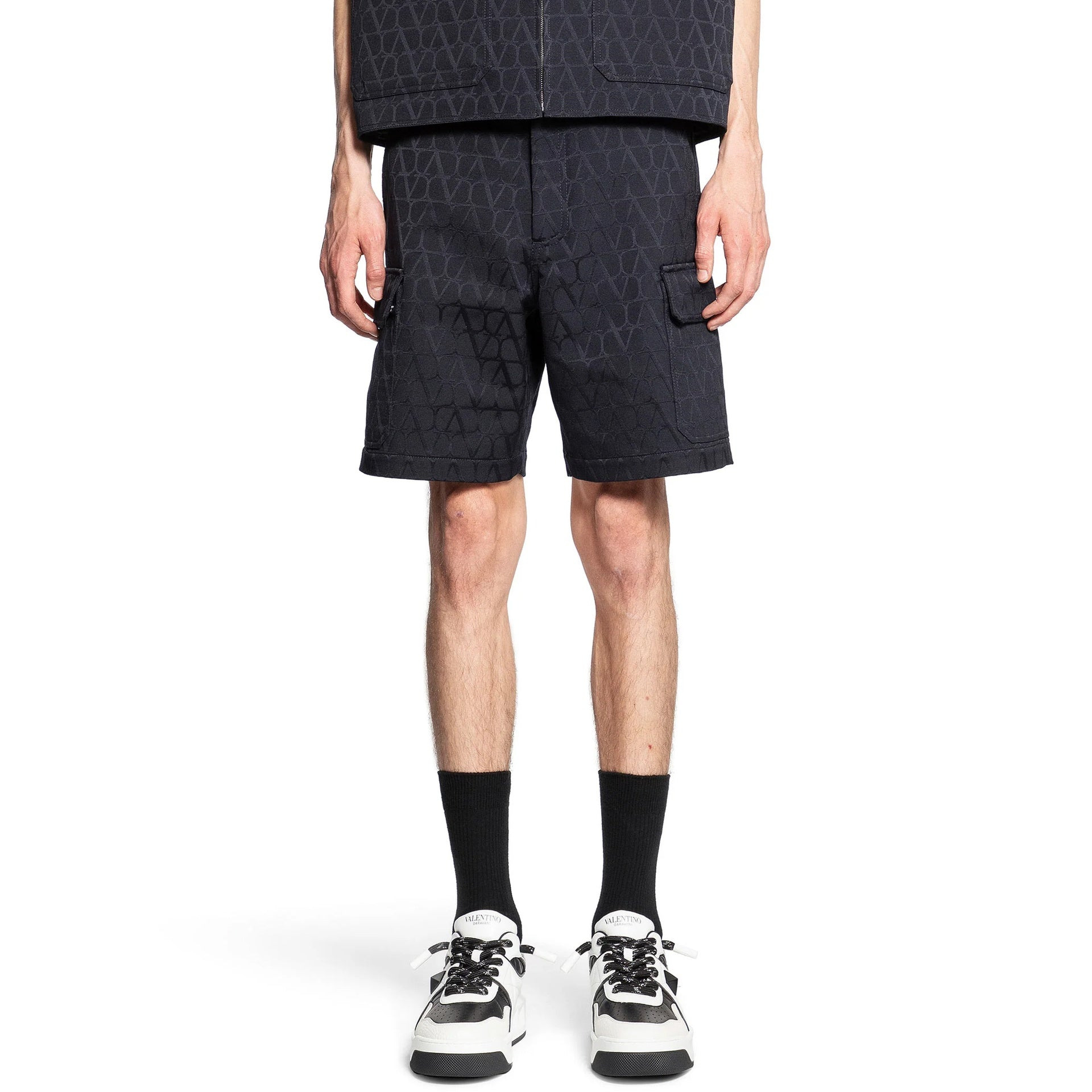 Valentino Garavani Toile Iconographe Shorts Men - 2