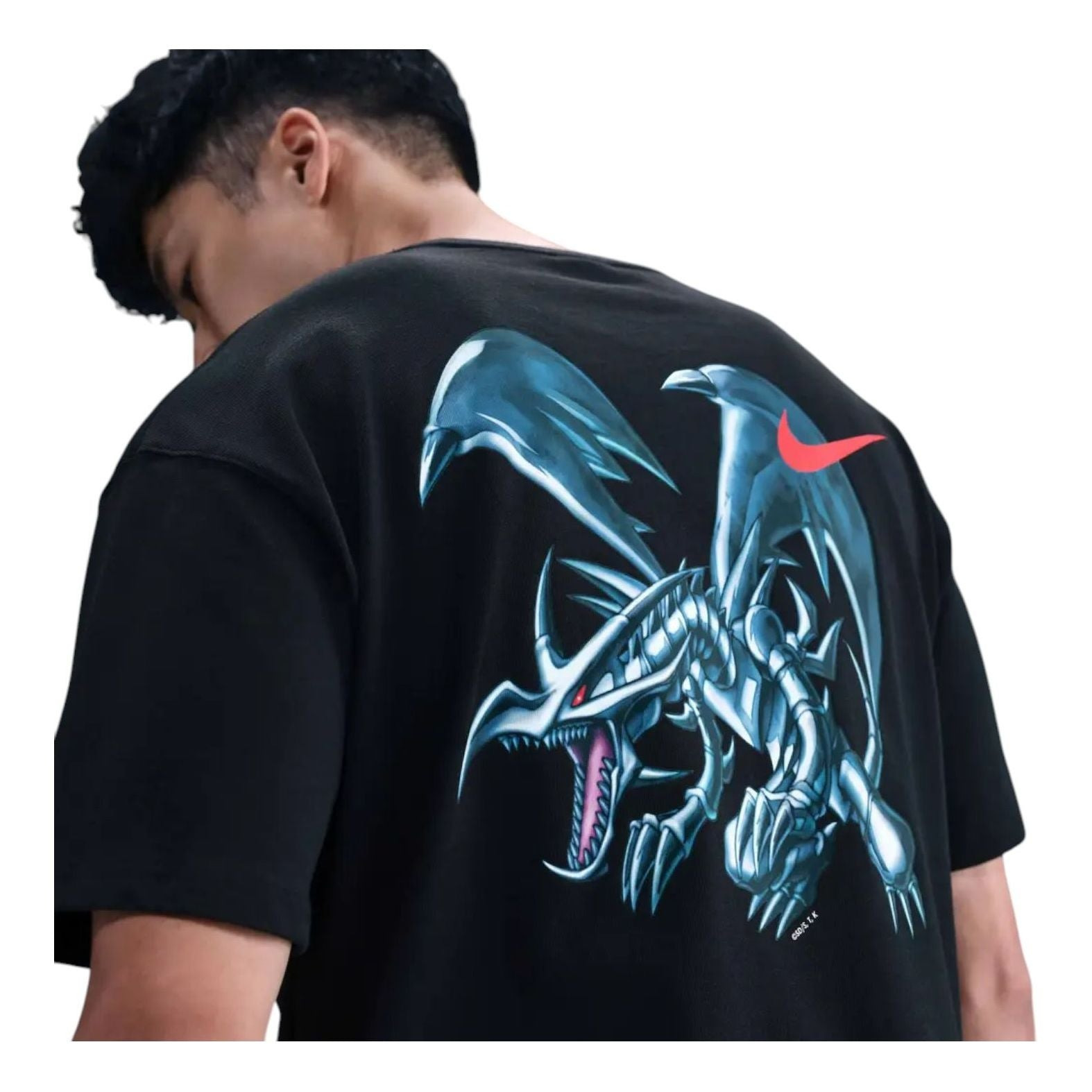 Nike x Yu-Gi-Oh! Solo Swoosh T-Shirt 'Black' IO7985-010 - 2