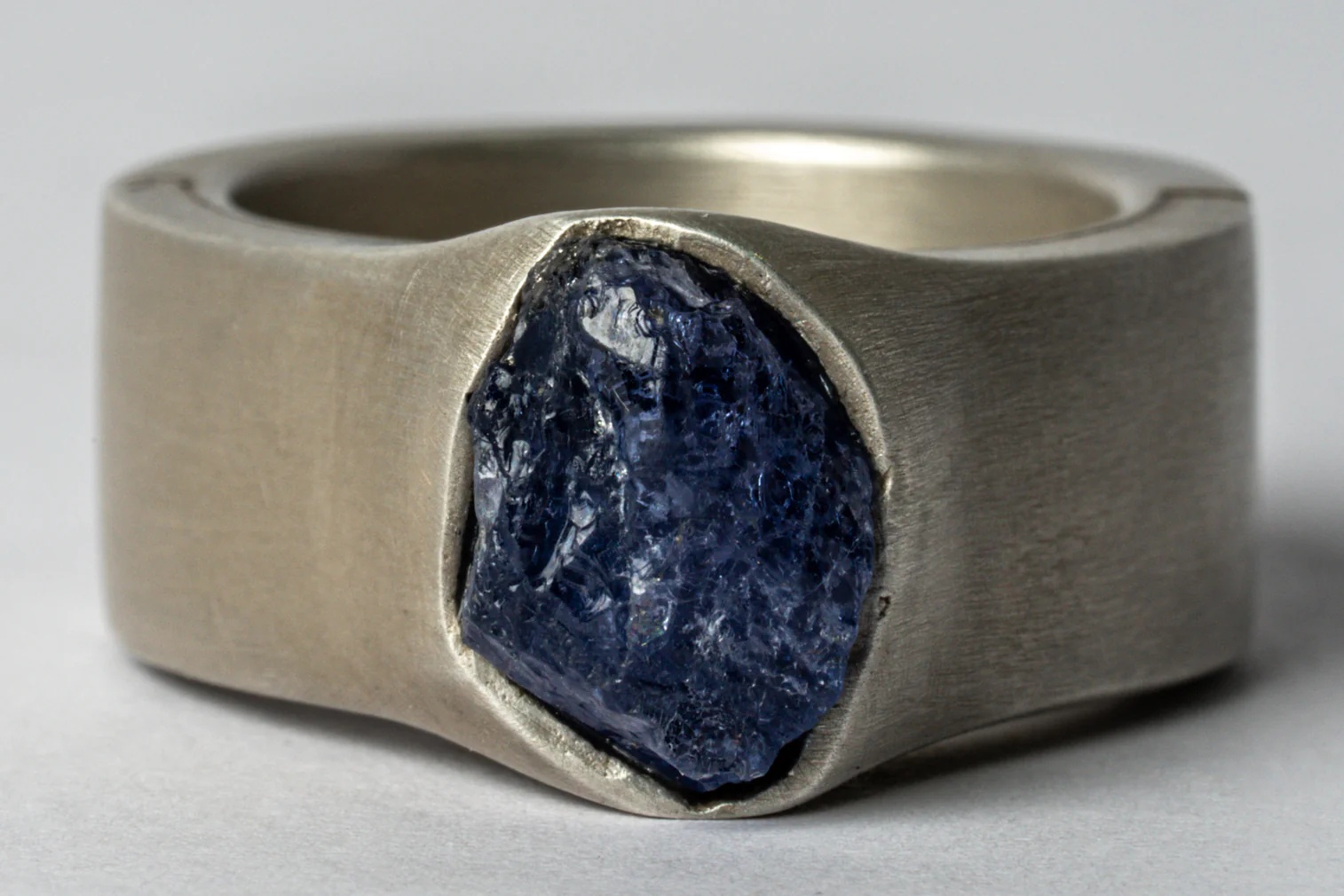 PARTS OF FOUR Sistema Ring (Terrestrial Surfaced, Expanded, 9mm, Tanzanite, DA+TAN) - 3