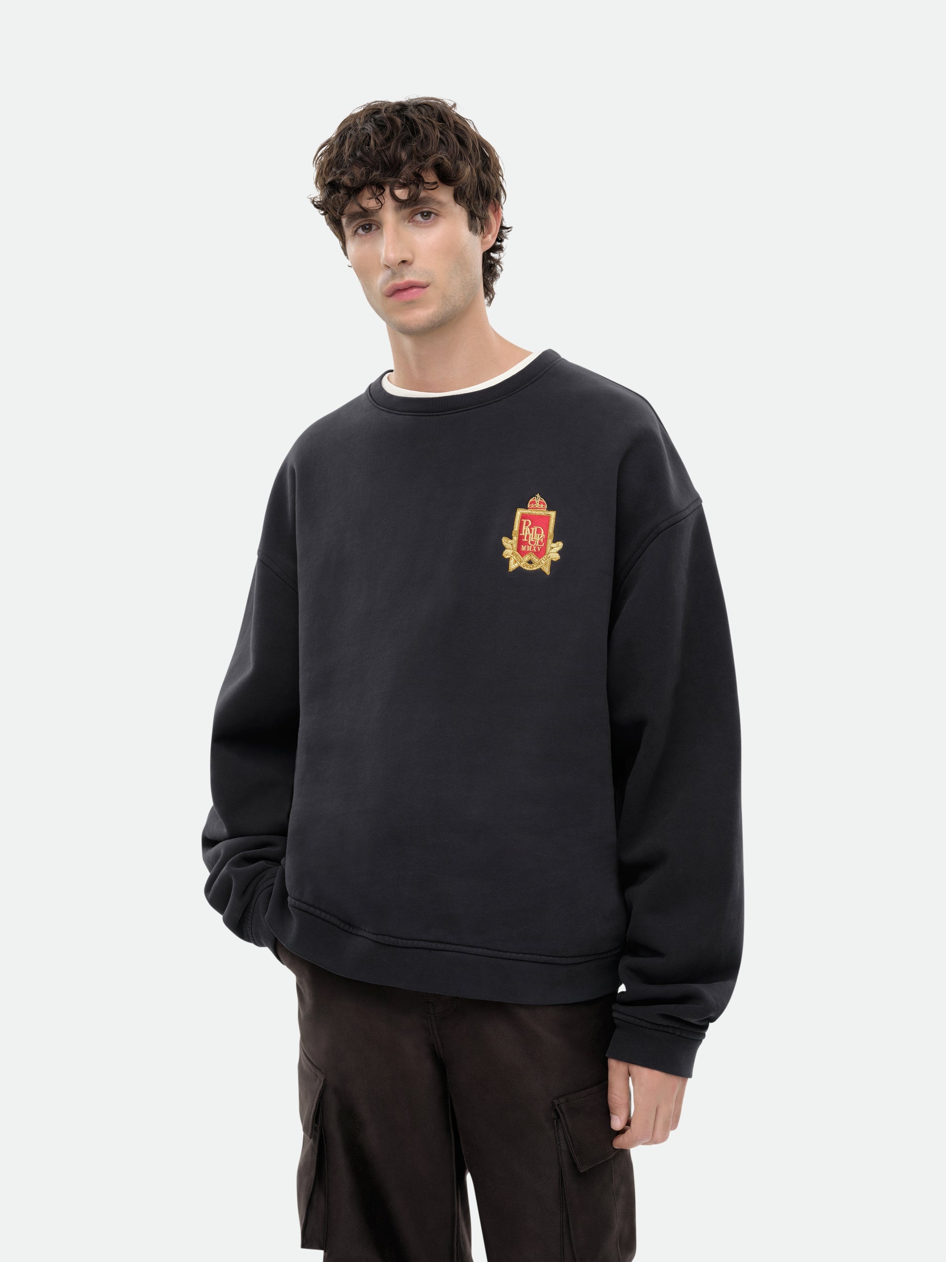 RHUDE CREST CREWNECK - 3