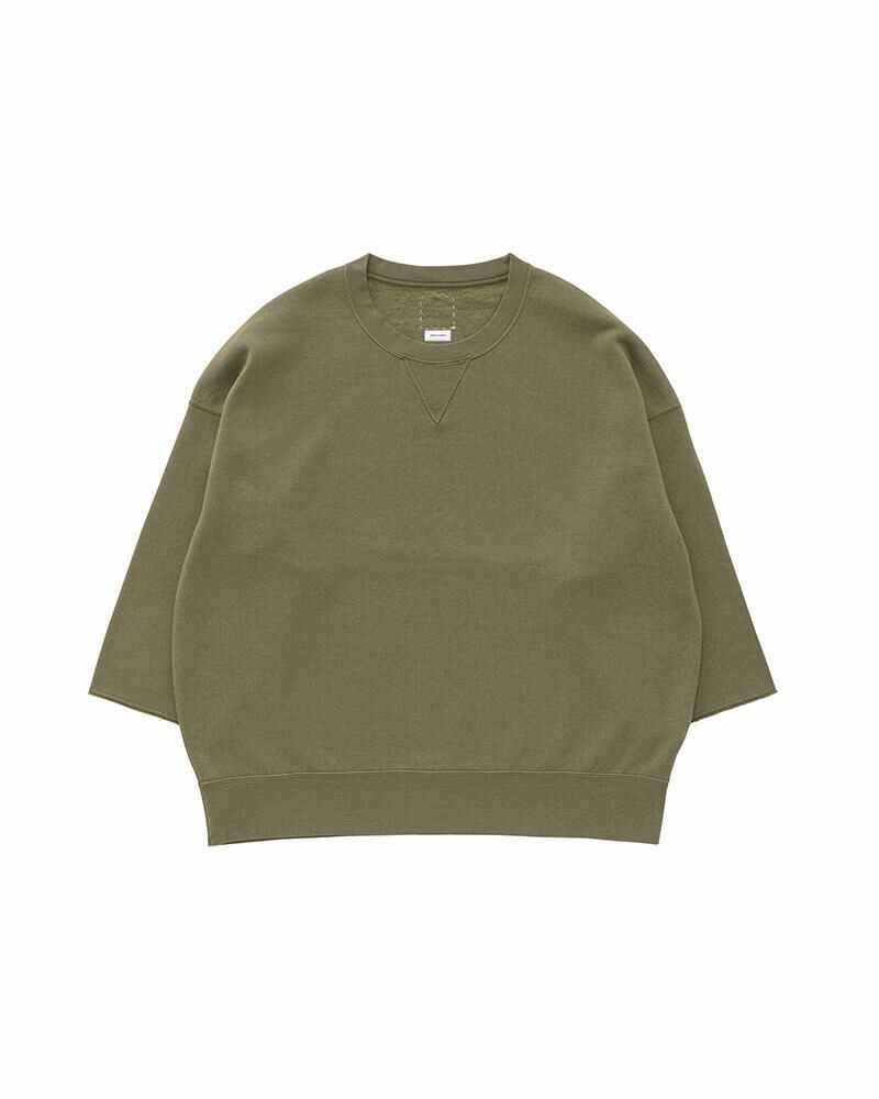 AMPLUS SB SWEAT 3/4 (C/SI) OLIVE - 1