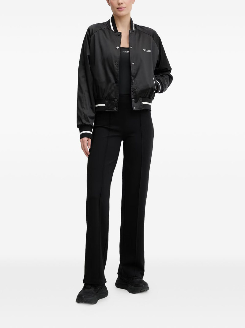 GUESS USA Tamara logo-embroidered bomber jacket outlook