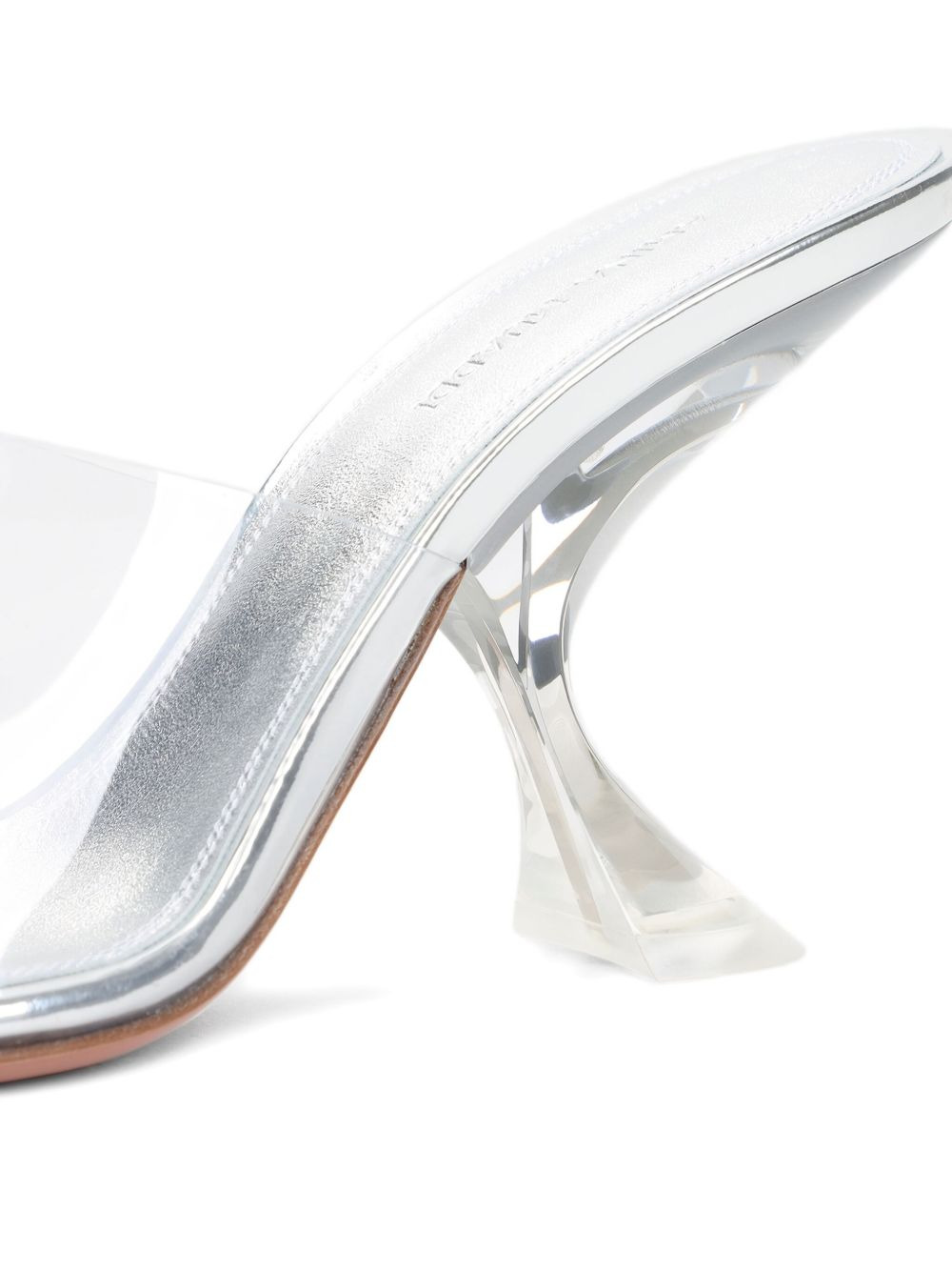 sculpted heel sandals - 4