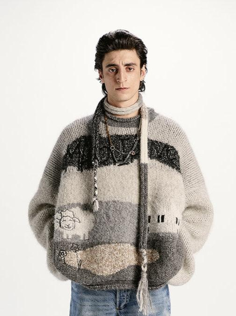 No Tav Knitted Scarf 1