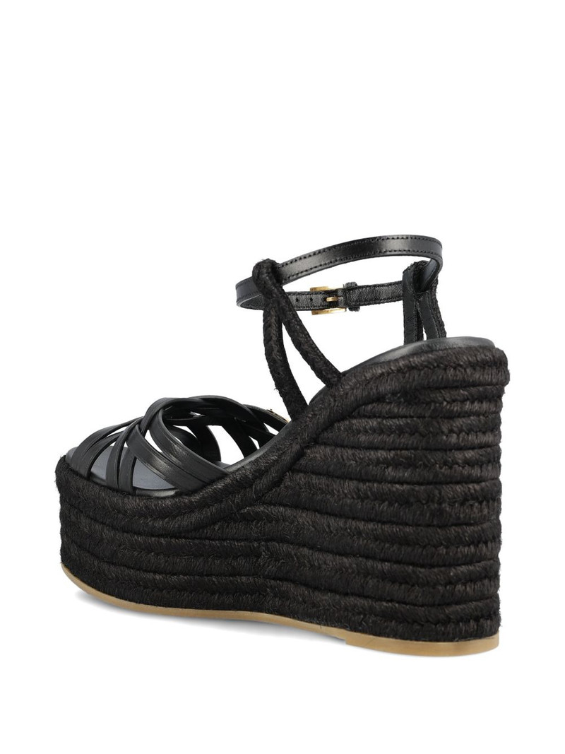 logo-detail heeled espadrilles 3
