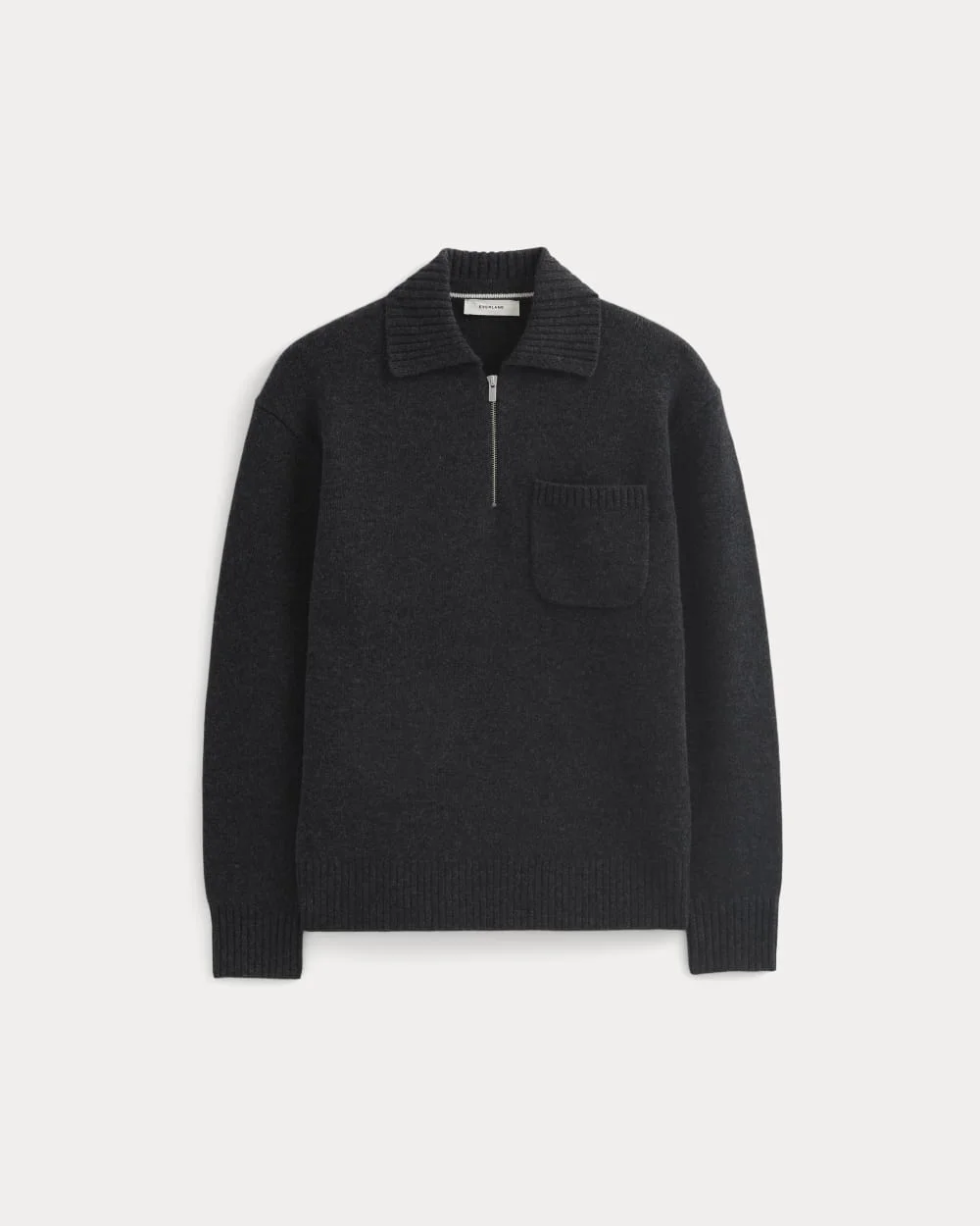 LUXE MERINO QUARTER-ZIP PULLOVER - 1