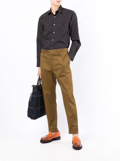 Paul Smith concealed-front fastening trousers outlook