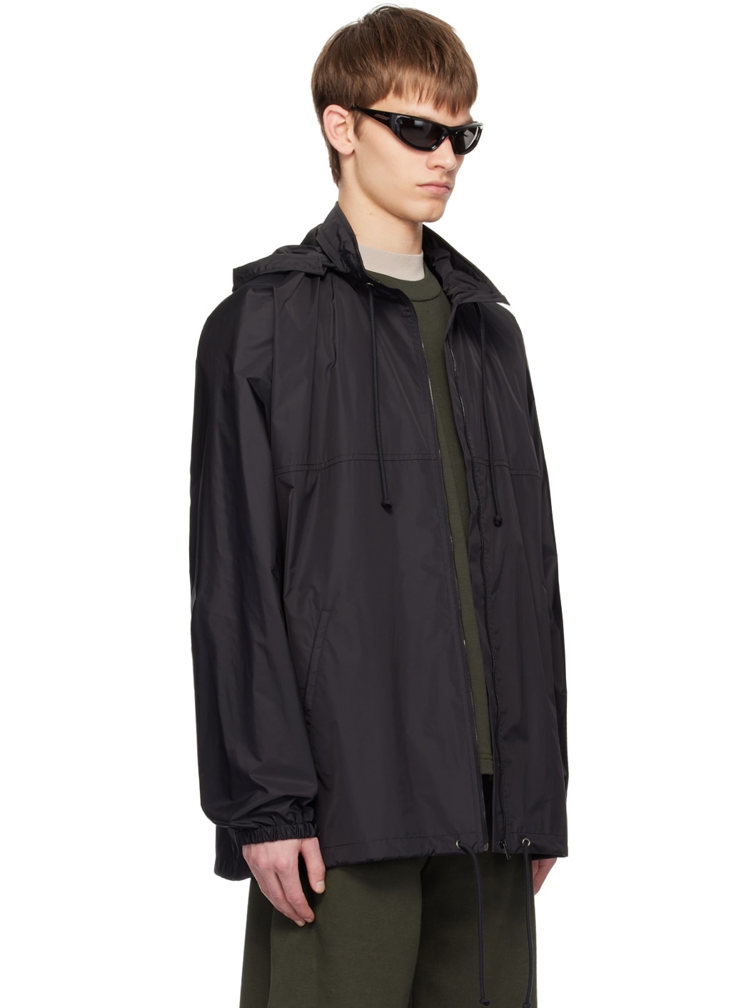 Black Jett Bomber Jacket - 2