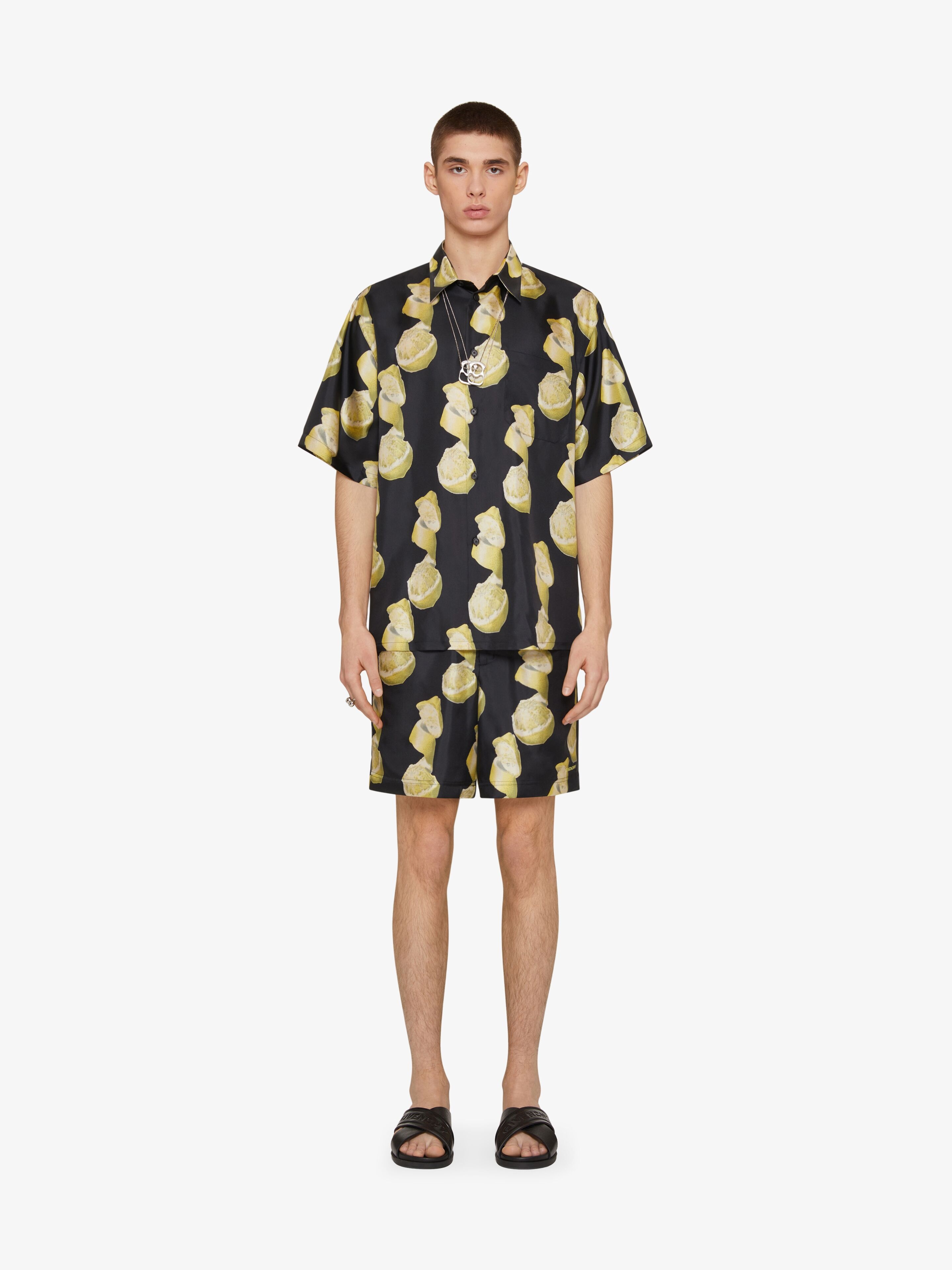 HAWAIIAN SHIRT IN PRINTED SILK - 2