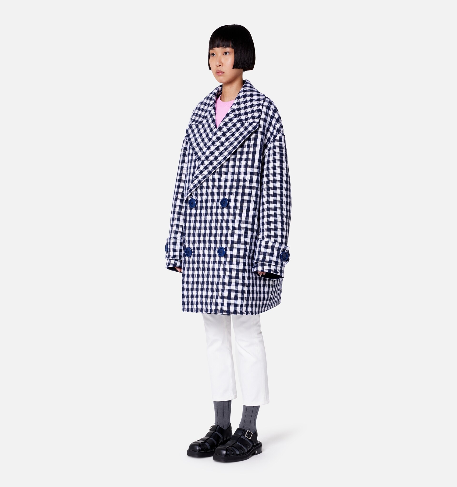 Double Breasted Coat - 4