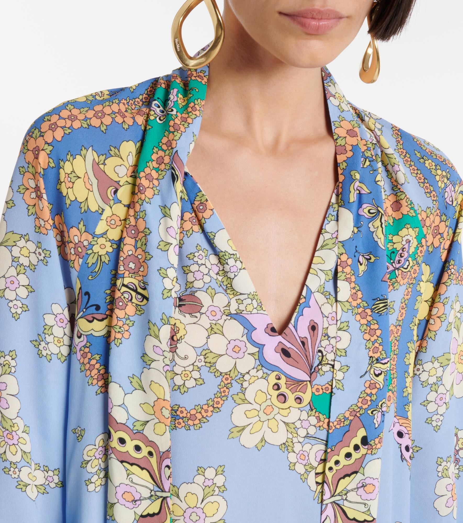 Floral blouse - 6
