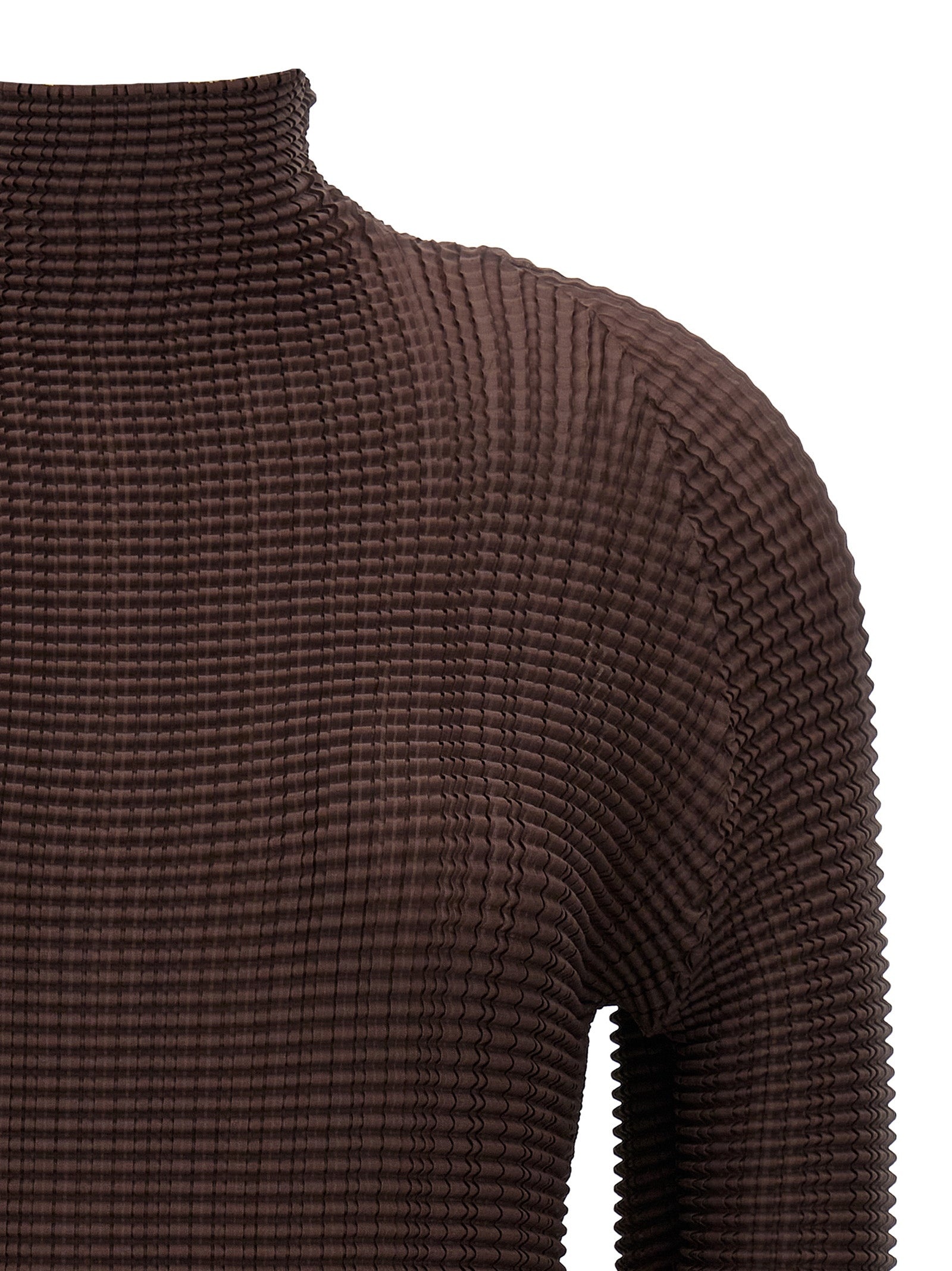 Issey Miyake Women 'Wooly Pleats-56' Blouse - 3