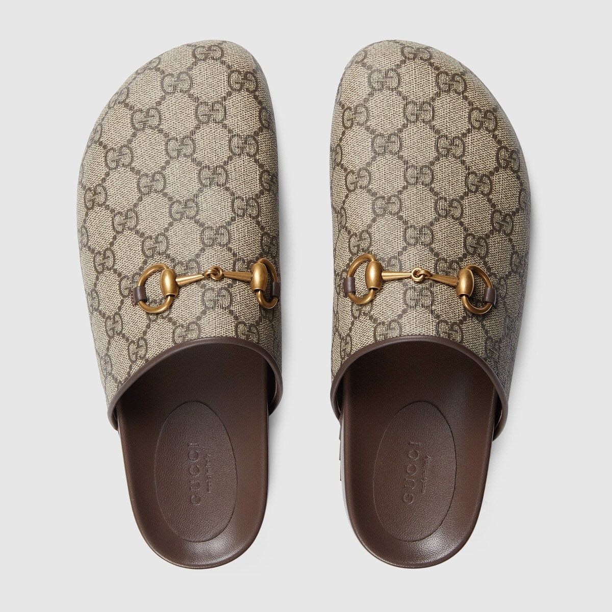 【関税&送料込】Gucci Gg Fabric Slippers 37 NEW $570 GUCCI Satin Voyage Eco GG BALLET FLAT House