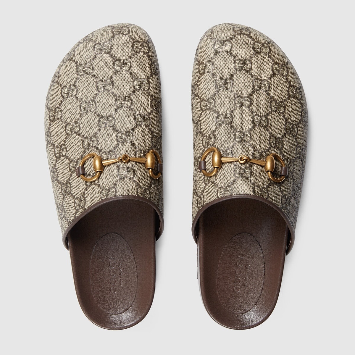 GUCCI Women's GG Supreme Horsebit slipper | REVERSIBLE