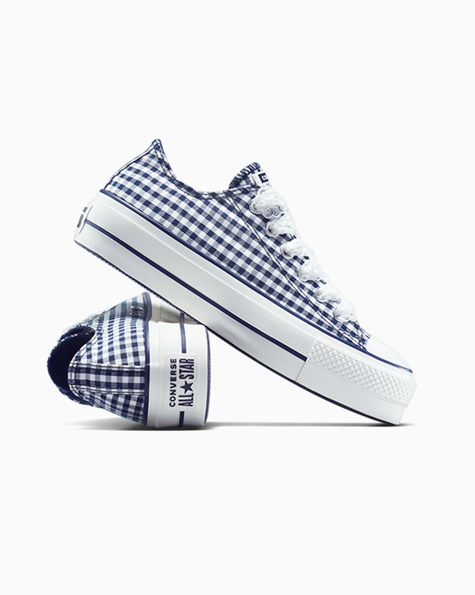 Chuck Taylor All Star Lift Platform Gingham - 7