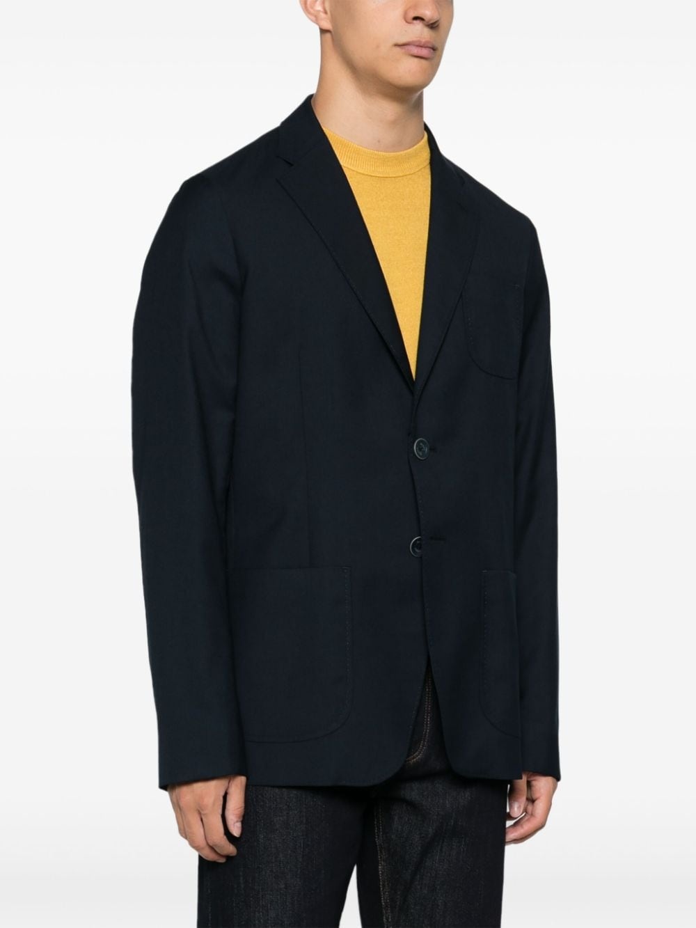 single-breasted blazer - 3