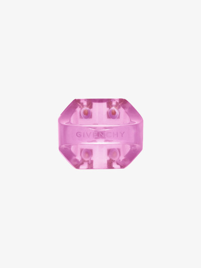 Givenchy 4G PLUMETIS RING WITH CRYSTALS outlook