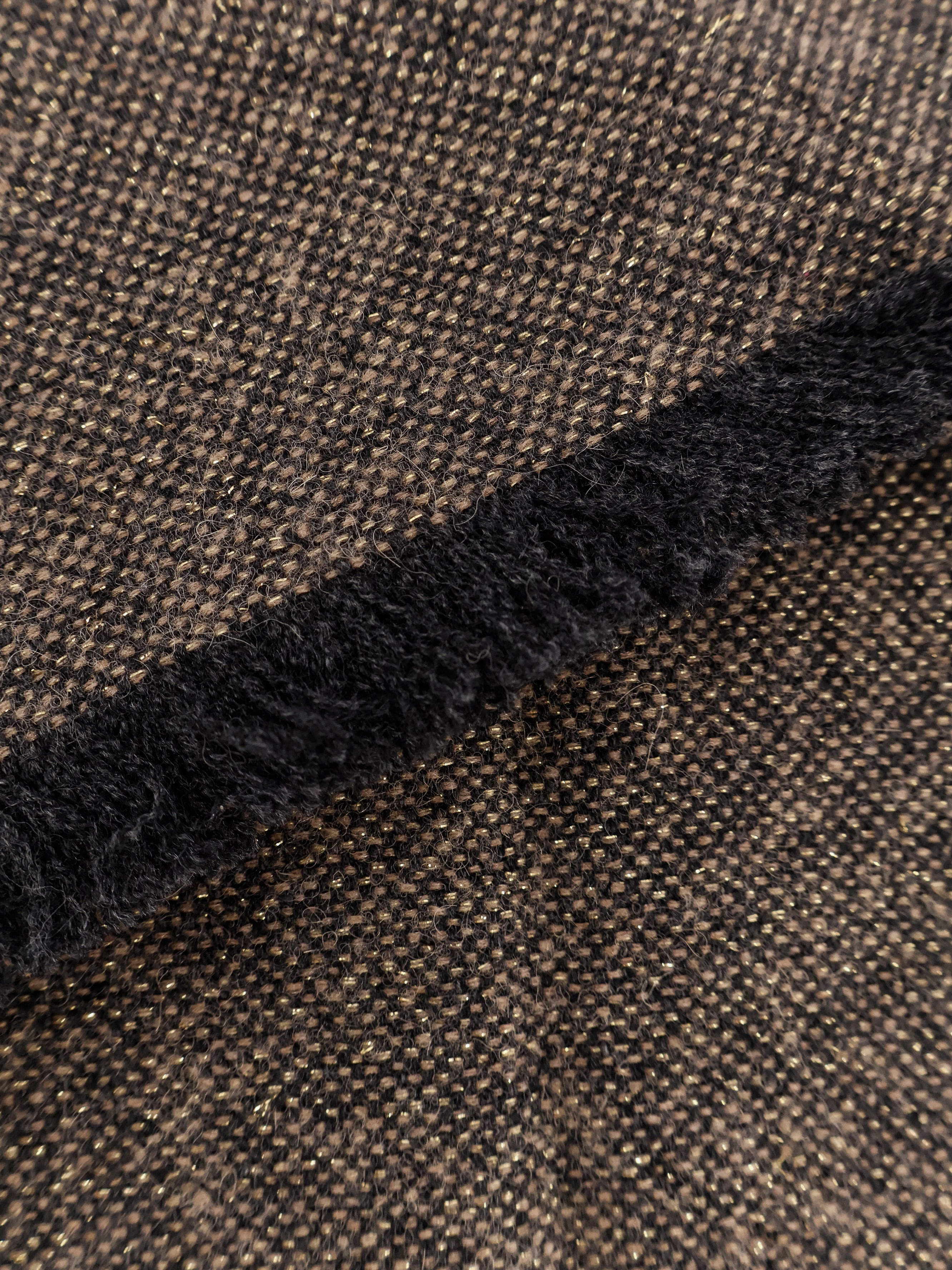 Cashmere Blend Scarf With Lurex Profiles - 3