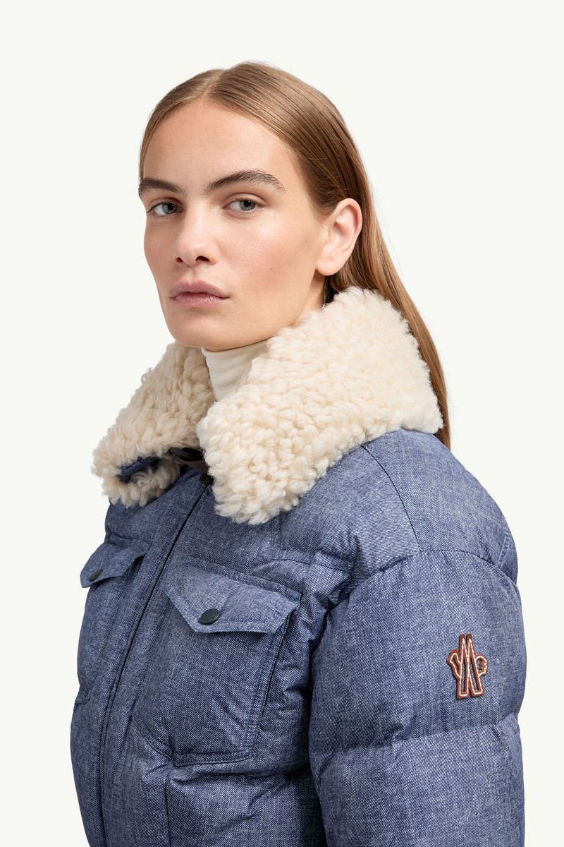 Shearling-Trimmed Down Ski Suit 3