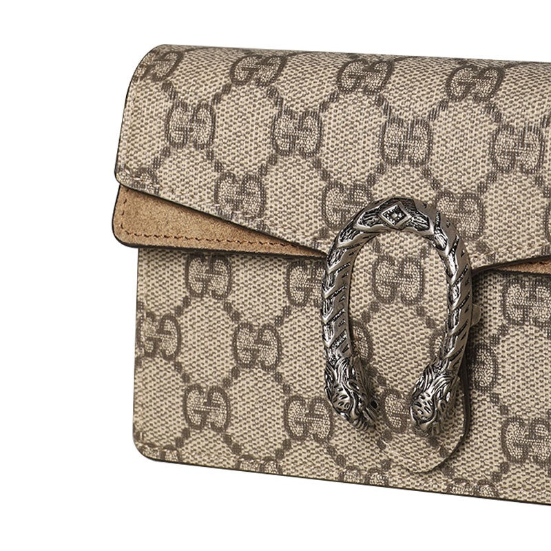 (WMNS) Gucci Dionysus GG Supreme Super Mini Bag 'Beige' 476432-KHNRN-8642 - 4