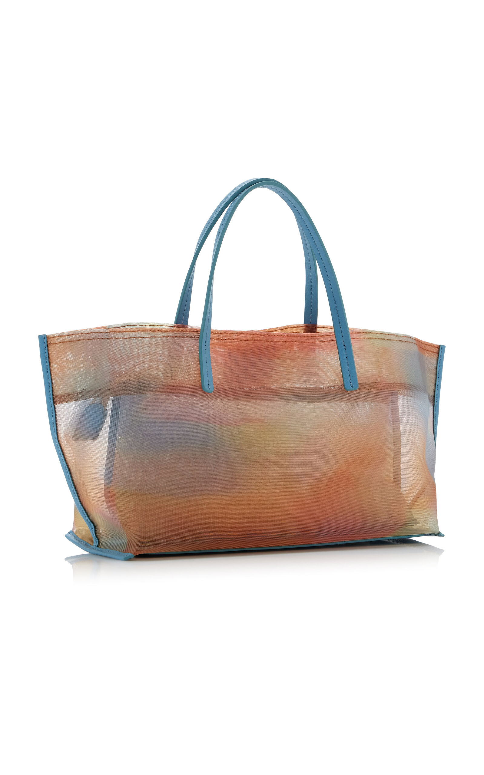 Christos Mini Printed-Mesh Tote Bag multi - 3