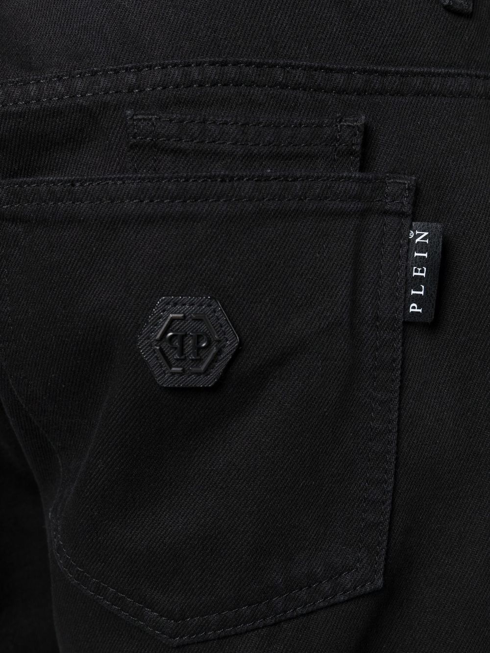 logo-patch detail trousers - 5