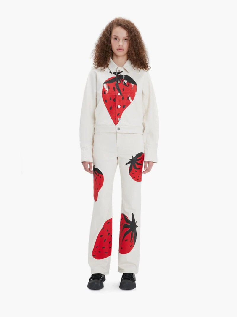 JW Anderson VOLUME SLEEVE STRAWBERRY JACKET outlook